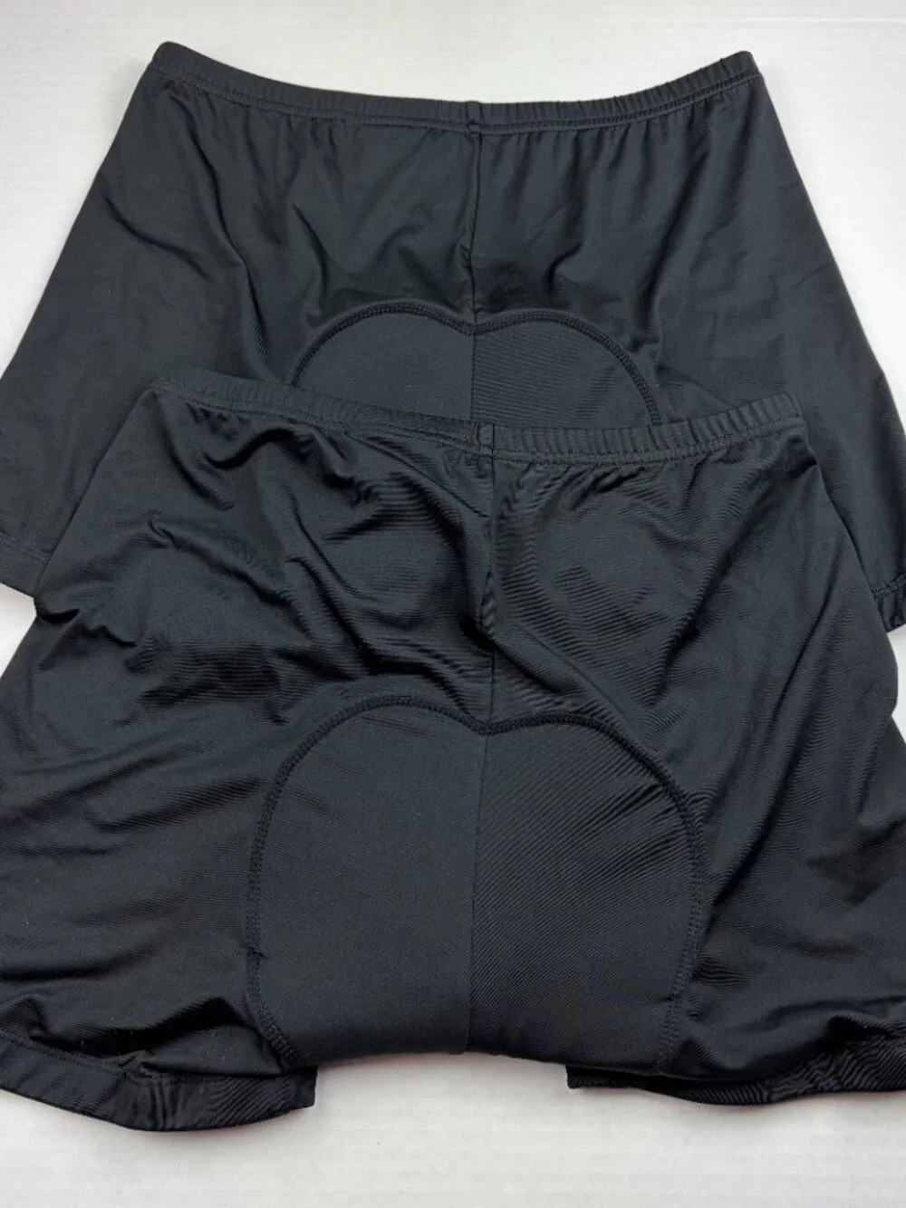 Baleaf Mens 3D Padded Bike Shorts in Black Size XL - 2 Pair